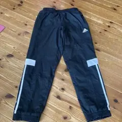 adidas 黒✖️黄 ウィンドブレーカーズボンのみ160