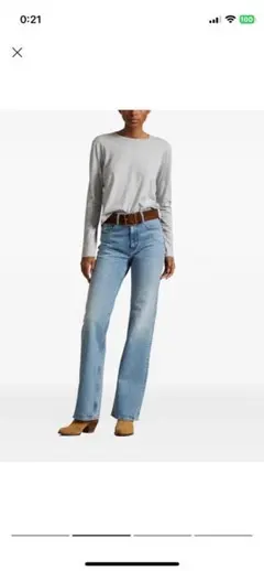 新品 ポロ ラルフローレン 長袖 Tシャツ グレー S 1.5万