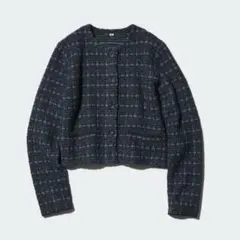 UNIQLO Mサイズ ニットショートジャケット