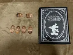 ディズニー スーベニアメダル コレクションブック メダル6枚セットのサムネイル