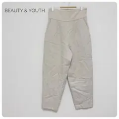 【美品】BEAUTY&YOUTH テーパードパンツ 日本製
