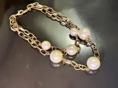 ❤︎【中古】#D 6つの小玉をあしらったネックレス（ブレスレッド？） ❤︎