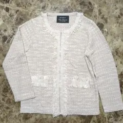 ナノユニバース Nano Universe ノーカラージャケット ベージュ 38