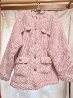 【タグ付き】dazzlin ボアフレンチブルゾン