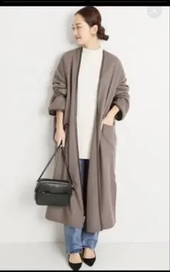 VERMEIL par IENA ヴェルメイユパーイエナ ライトビーバーコートのサムネイル