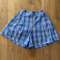 ユニクロ　チェック　ショートパンツ　130