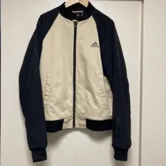 常田大希さん着用　adidas トラックジャケットM ベージュ/ネイビー