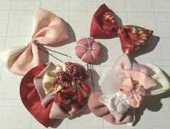 ヘッドドレス 髪飾り和装 ハーフ成人式七五三 卒業式 大人かわいい⑰