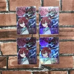 ガンダムカードゲーム リソースカード マチュ&ジークアクス プロモ ４枚セット