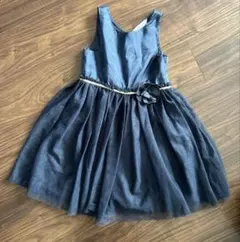 H&M ラメ　チュール　ワンピース　ドレス