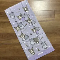 【新品】クロミ⭐︎フェイスタオル1枚　プール　旅行　部活　スイミング　サンリオのサムネイル