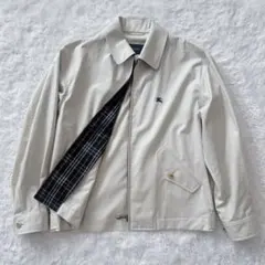 専用バーバリーロンドン　ノバチェック スイングトップ　S 【美品】ホースロゴ刺繍