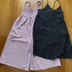 GU ワンピース サロペット セット 120 130