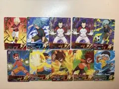 イナズマイレブン 爆熱サッカーバトル まとめ売り アーケード機 カード