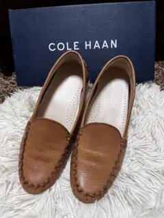 COLE HAAN ブラウンレザー ローファー