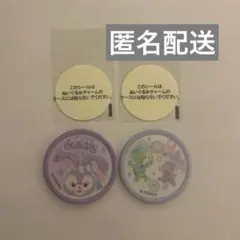 ダッフィー＆フレンズ　20周年ワッペン　【ステラルー オルメル シルエット