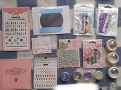ネイルパーツ　ネイルシール　雑貨　まとめ売り