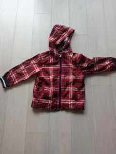 babyGap チェック柄 フード付きジャケット 100