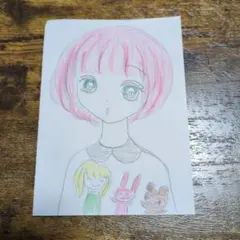さいあくななちゃん【KILL】原画Original Art 2017 東京一点物 - メルカリ