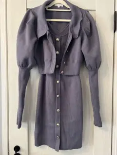 リエンダ　タイトワンピース　アンサンブル