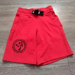 Zumba 赤 ショートパンツ YXSmall