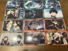 僕のヒーローアカデミア メモリアルカードコレクション　緑谷　爆豪　12枚セット