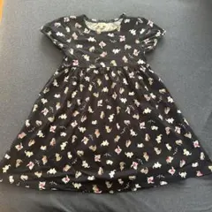 エニファム　ネコ柄　ワンピース　130cm（120-130）