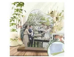 ウェディング ウェルカムボード ウェーブミラー