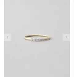 Jouete K10 ダイヤ ピンキーリング コンビカラー 5号　現行品