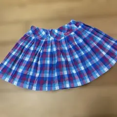 CUCCO KIDS チェック柄スカートのサムネイル