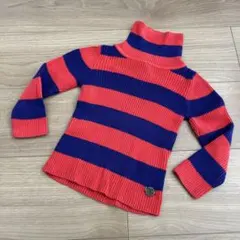 子供服　BREEZE ストライプ ニットセーター 90サイズ　長袖　ニット