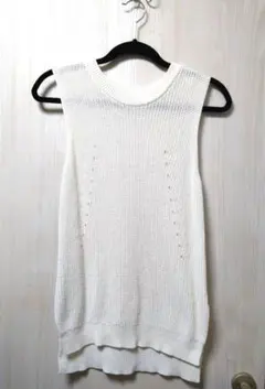 JEANASIS ジーナシス 針織背心 棉100%