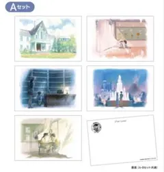 名探偵コナン　TVアニメ30周年記念展　水彩美術ポスターカードセット　A ￼