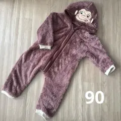 ジョージ　フード付き着ぐるみ