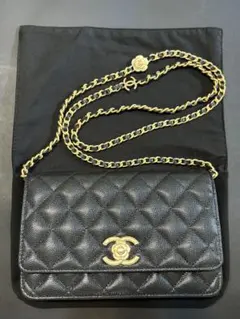 [希少]限定商品CHANEL マトラッセキャビアスキンカメリア23K