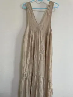 しまむら　ZARA ワンピース　シフォンワンピ
