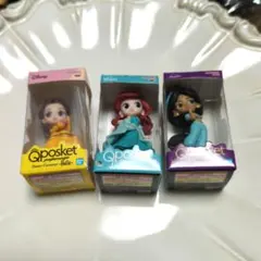 Disney Qposket ミニチュアコレクション　3体セット