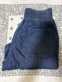 GU シェフショーツ デニム地 S