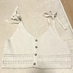 ZARA ビスチェ　白