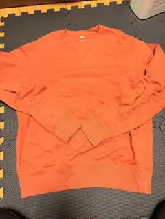 UNIQLO オレンジ トレーナー M
