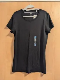 是*)様 UNIQLO スーピマコットン ブラック Tシャツ XL