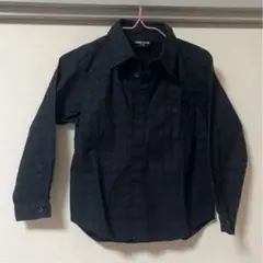 キッズ(18) COMME CA ISM黒シャツ110㎝