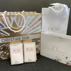 Miss Dior 香水サンプル2個 ギフトバッグ3袋　ディオールセット