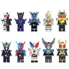仮面ライダー レゴ互換ミニフィグ 10体 Cセット