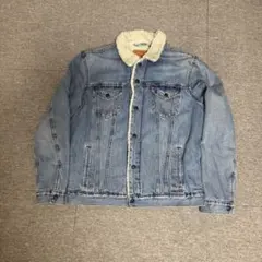 Levi's ボア襟 デニムジャケット - メルカリ