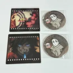 鬼滅の刃 ダイニング お楽しみくじ フィルム風クリアカード 冨岡義勇 猗窩座