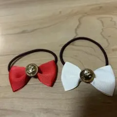 ミニーマウス　ヘアゴム2個セット