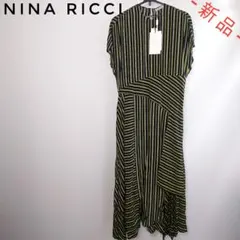 【値段応相談‼️定価283,800円】ニナリッチ ストライプワンピース 36