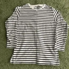 UNIQLO ボーダー長袖Tシャツ150