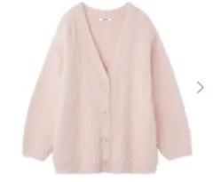 SNIDEL ビジューリボンロングカーディガン